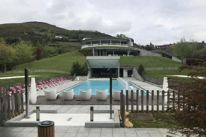 Apartamentos Spa Las Caldas Y Spa El Balneario Oviedo Exterior foto